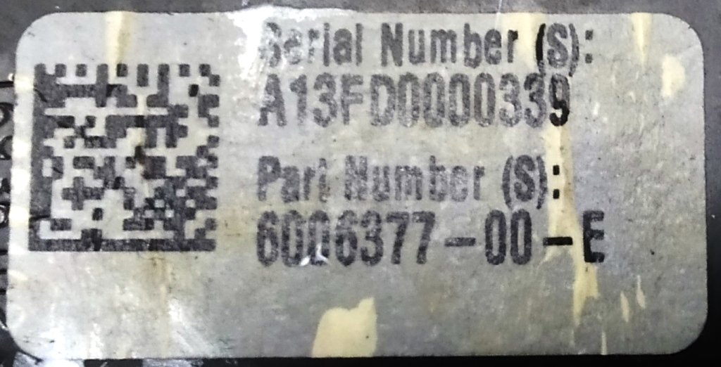 Rear Right Window Regulator Tesla model S, model S REST 6006377-00-L